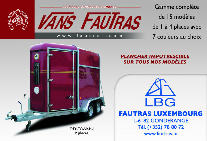 Vans Fautras Gonderange +352 78 80 72