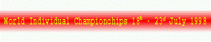 World Individual Championchip